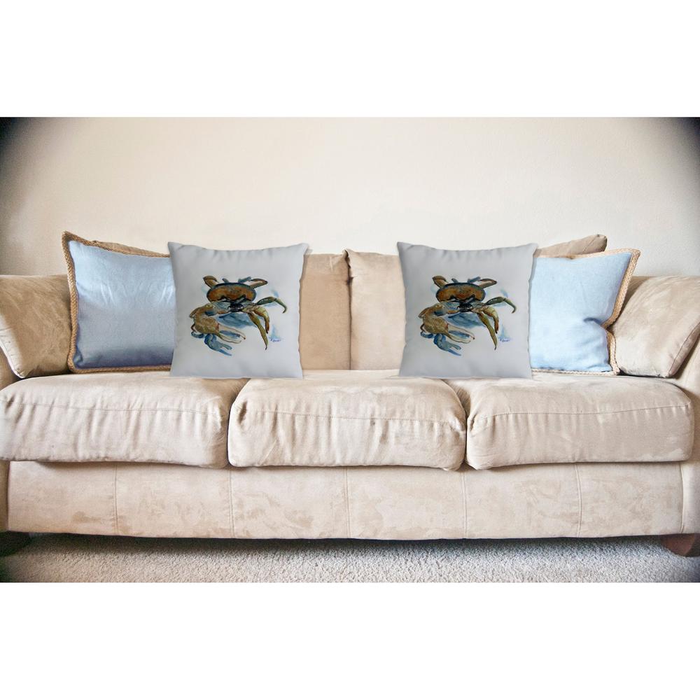 Fiddler Crab No Cord Pillow 18x18