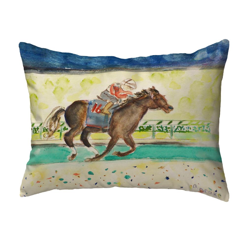 Derby Winner No Cord Pillow 16x20