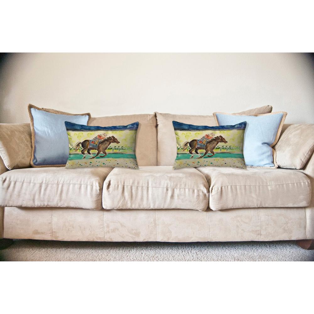 Derby Winner No Cord Pillow 16x20