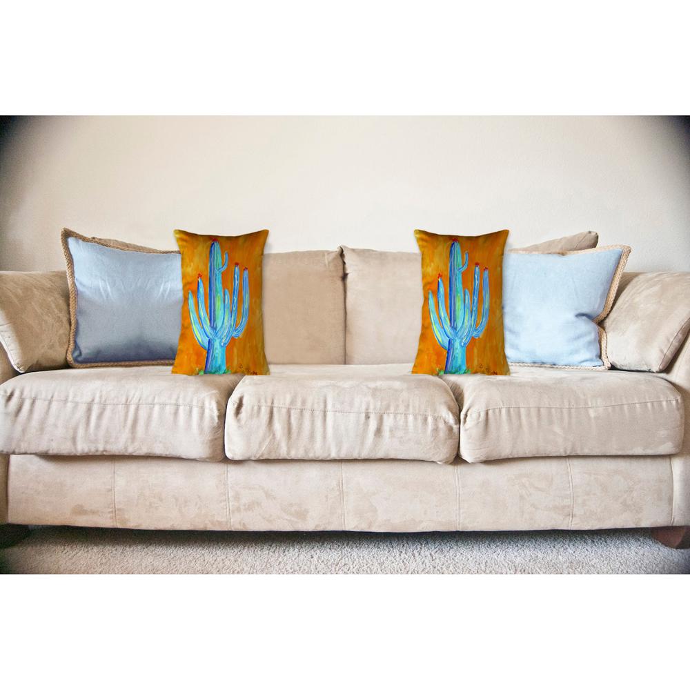 Tall Cactus No Cord Pillow 16x20