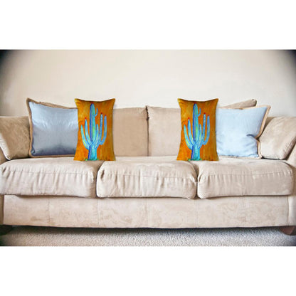 Tall Cactus No Cord Pillow 16x20