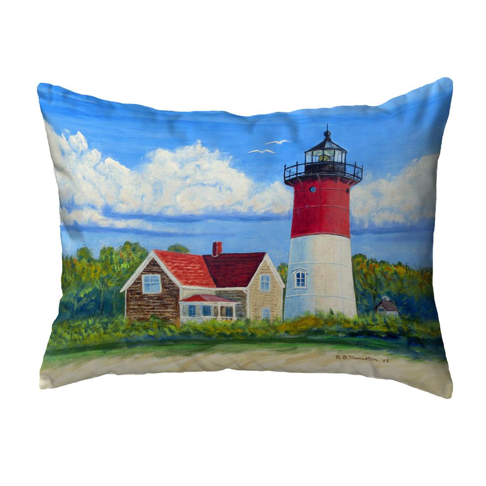 Nauset Lighthouse, MA No Cord Pillow 16x20