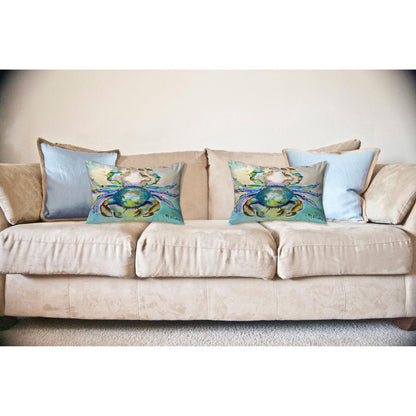 Alaskan Crab No Cord Pillow 16x20