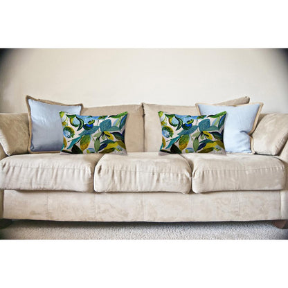 Betsy's Blueberries 16x20 No Cord Pillow