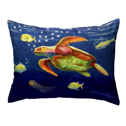 Dick's Sea Turtle 16x20 No Cord Pillow