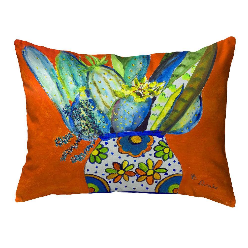 Potted Cactus Large Noncorded Pillow 16x20