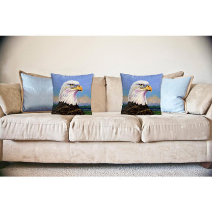 Eagle Portrait Large Noncorded Pillow