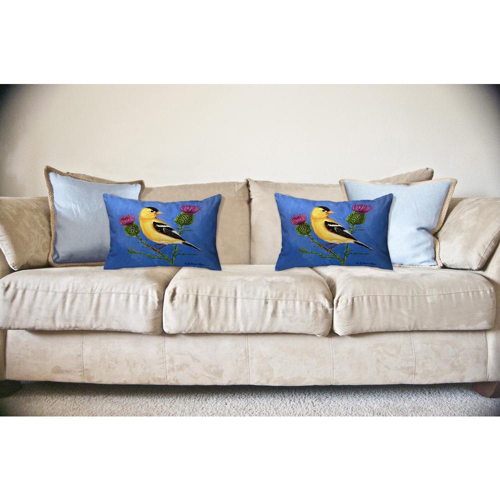 Goldfinch & Thistle Large Noncorded Pillow