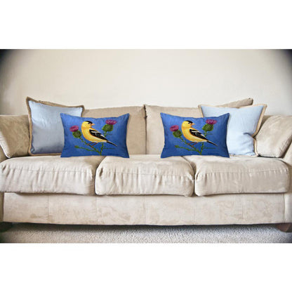 Goldfinch & Thistle Large Noncorded Pillow