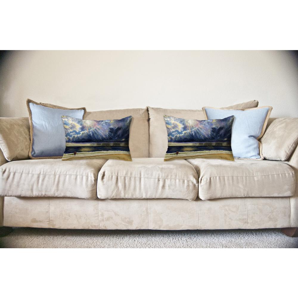 Sun Beams Large Noncorded Pillow