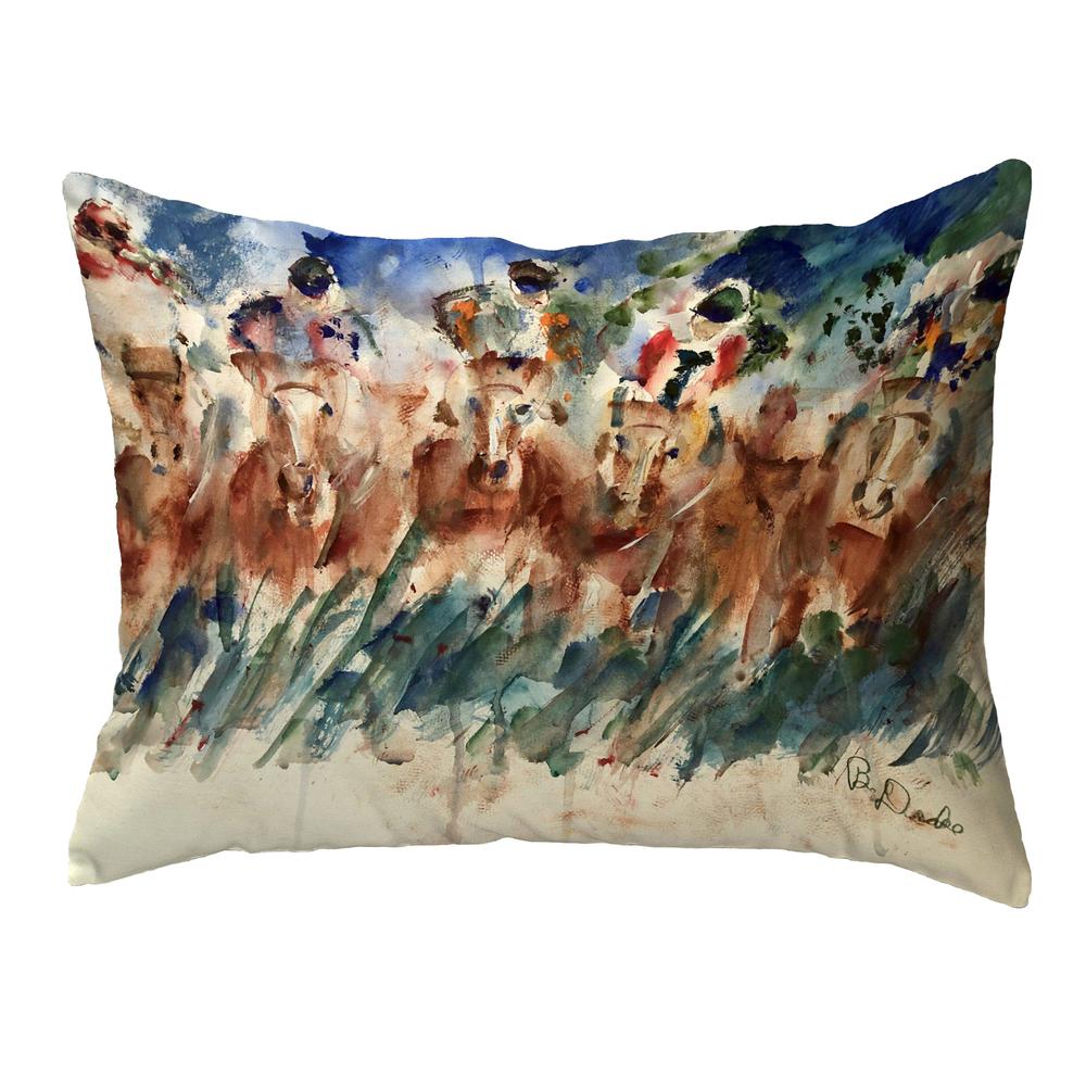 Tight Race Large Noncorded Pillow
