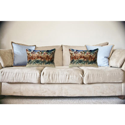 Tight Race Large Noncorded Pillow