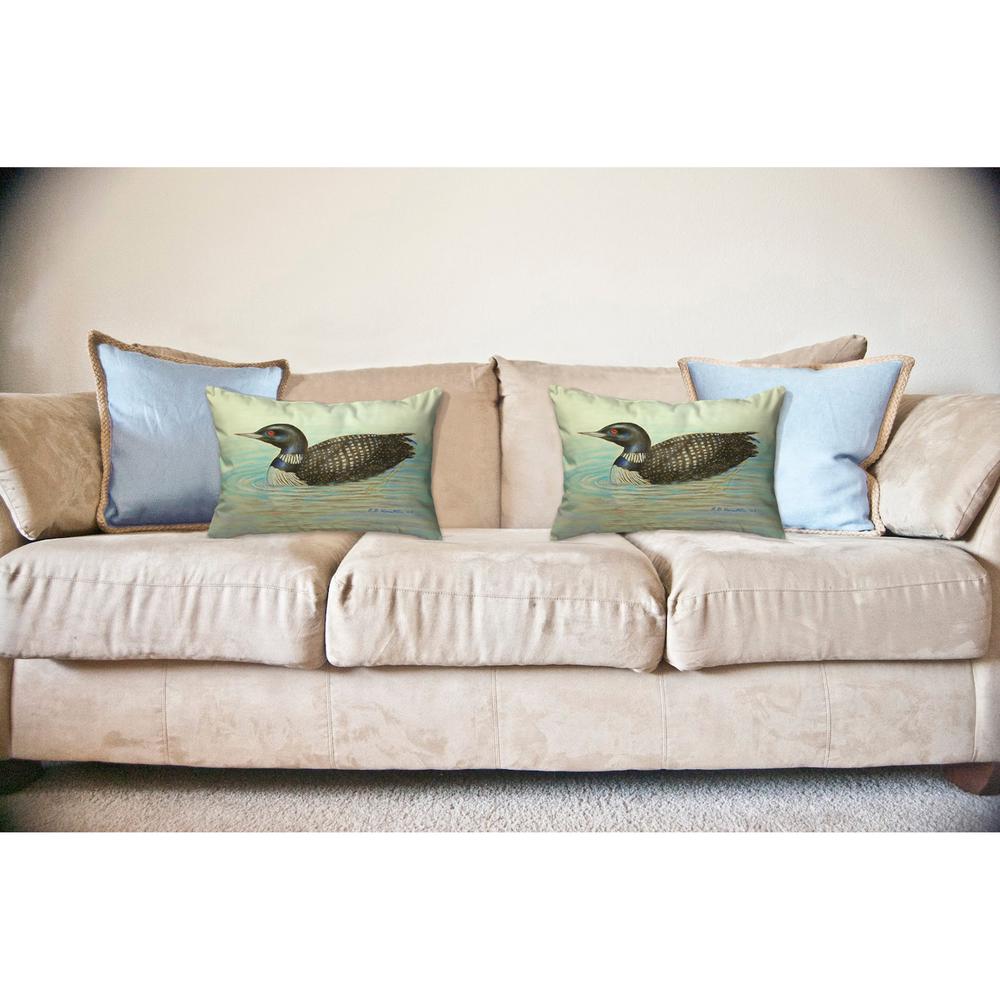 Loon No Cord Pillow 16x20
