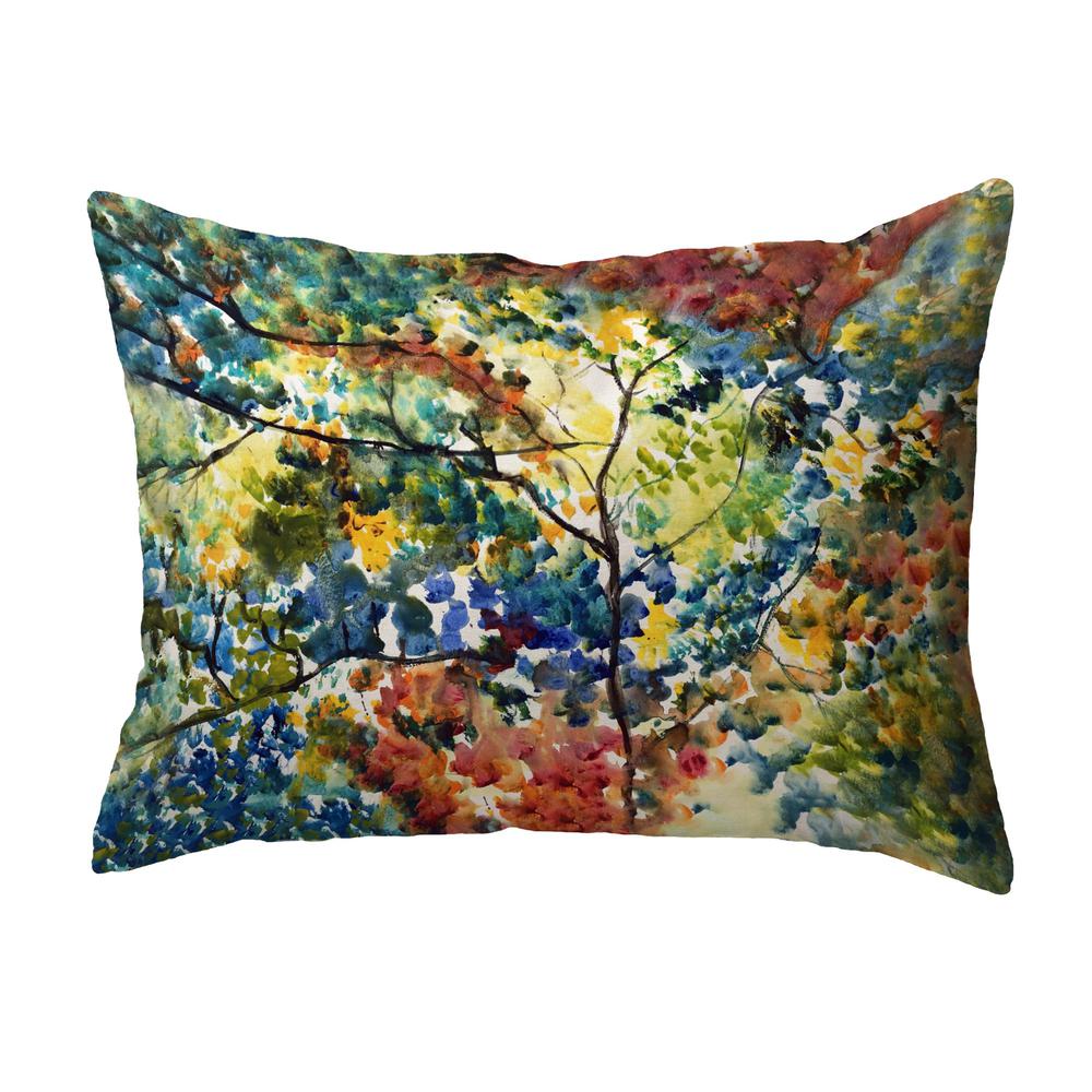 Fall Leaves No Cord Pillow 16x20