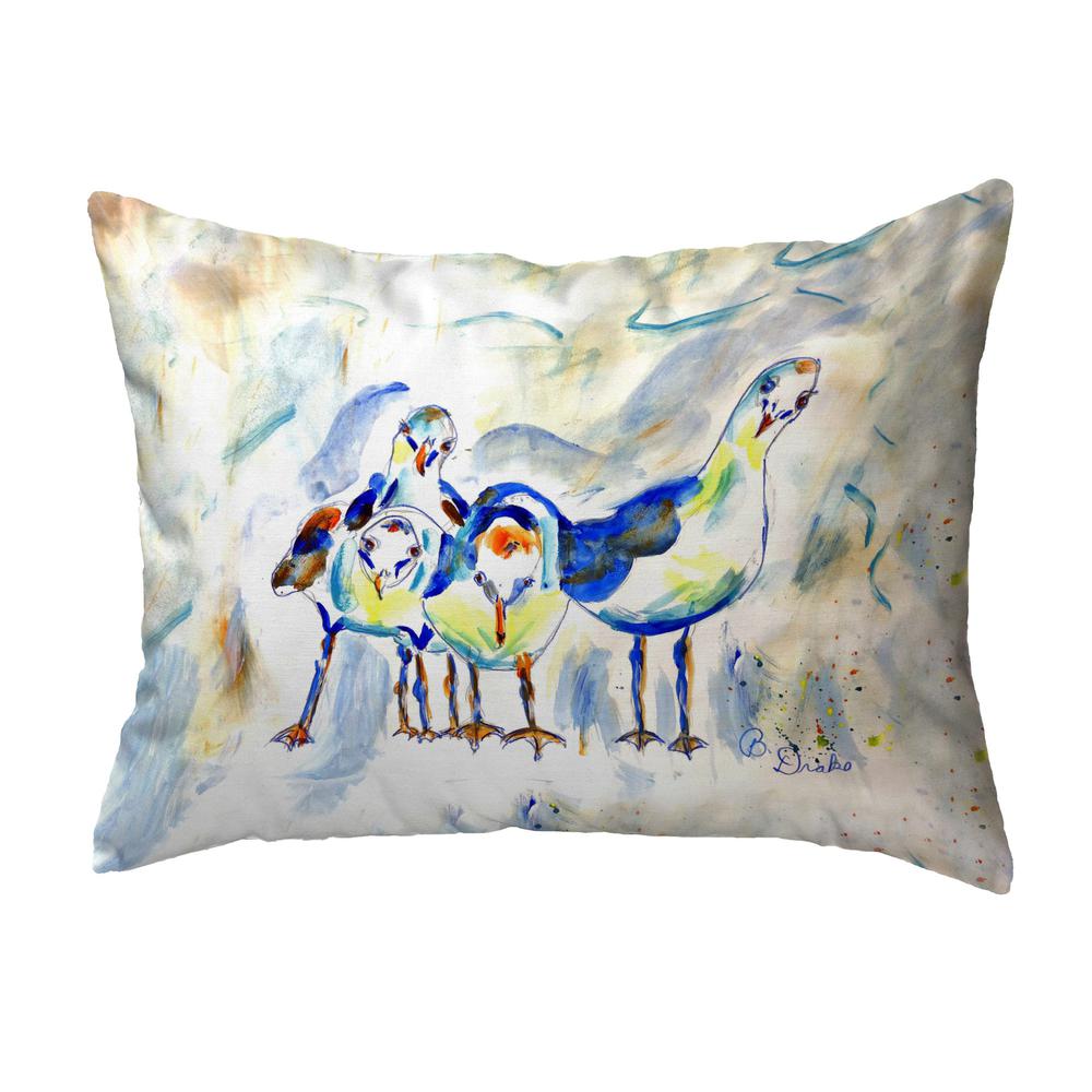 Sea Gull Gals No Cord Pillow 16x20