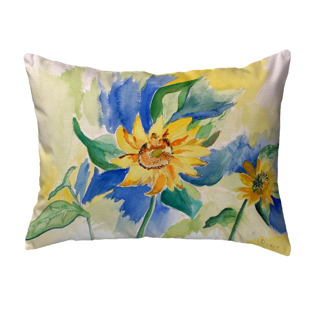 Betsy's SunFlower No Cord Pillow 16x20