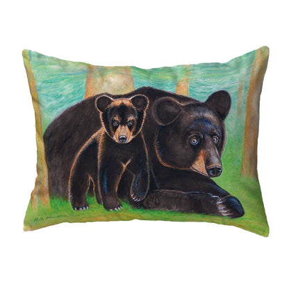 Bear & Cub No Cord Pillow 16x20