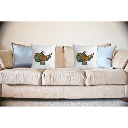 Turkey No Cord Pillow 18x18