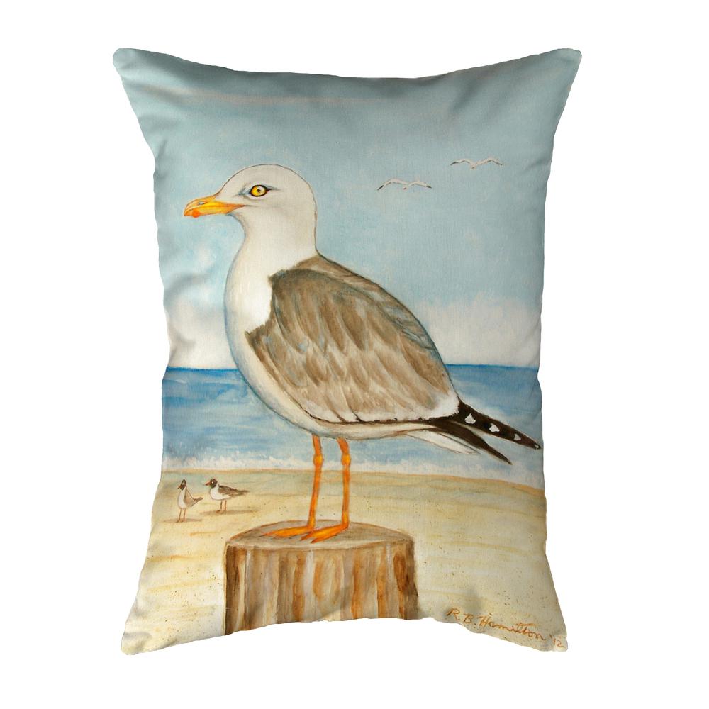 Dick's Seagull No Cord Pillow 16x20