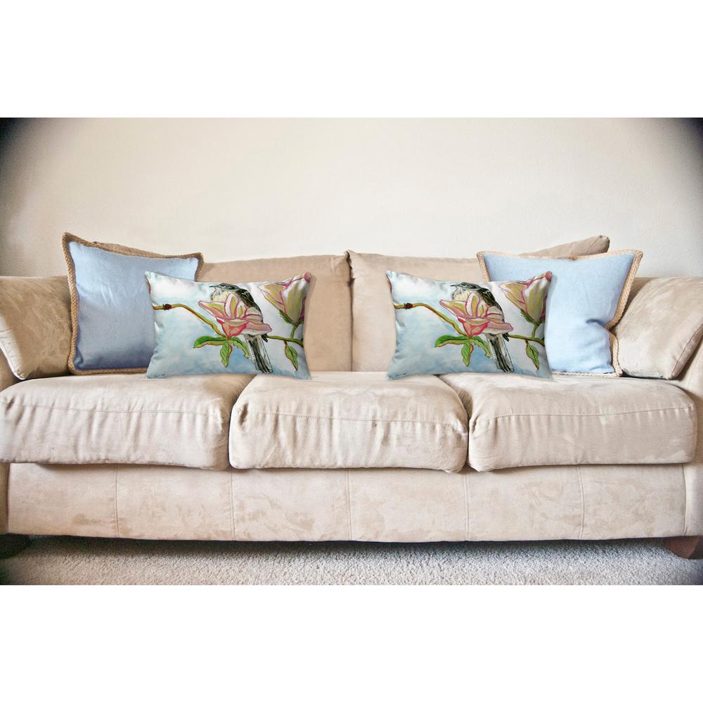 Mockingbird & Berries No Cord Pillow 16x20