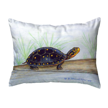 Spotted Turtle No Cord Pillow 16x20