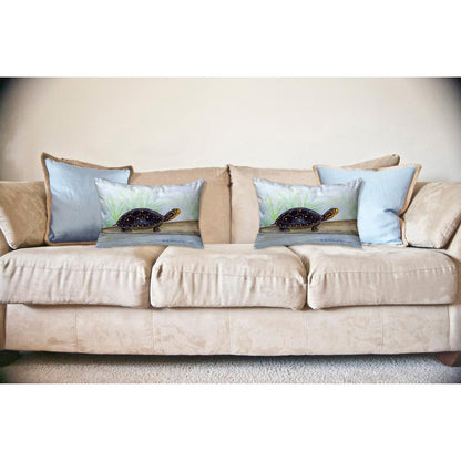 Spotted Turtle No Cord Pillow 16x20