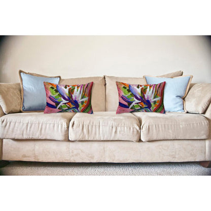 Betsy's Bird of Paradise No Cord Pillow 16x20