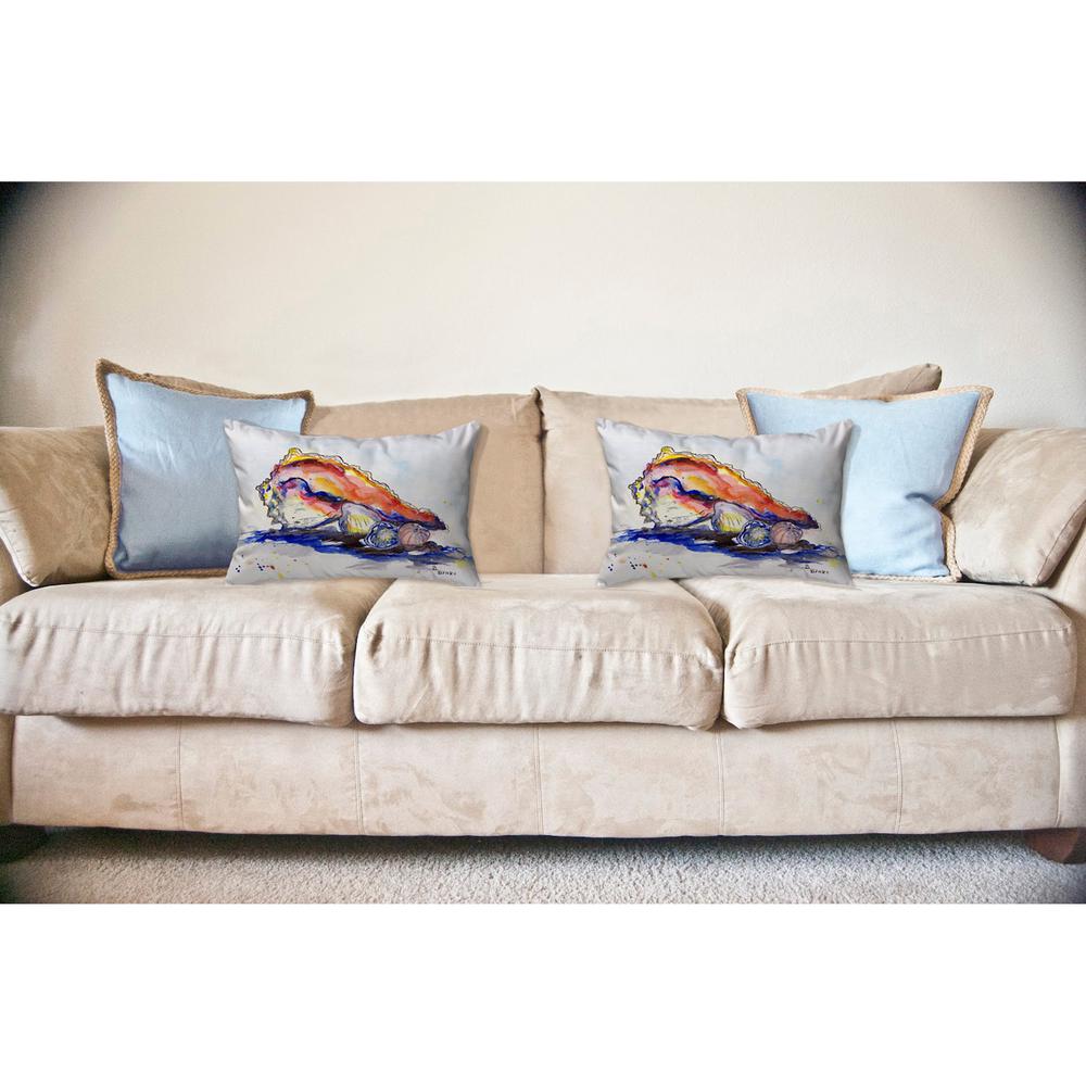 Betsy's Conch No Cord Pillow 16x20