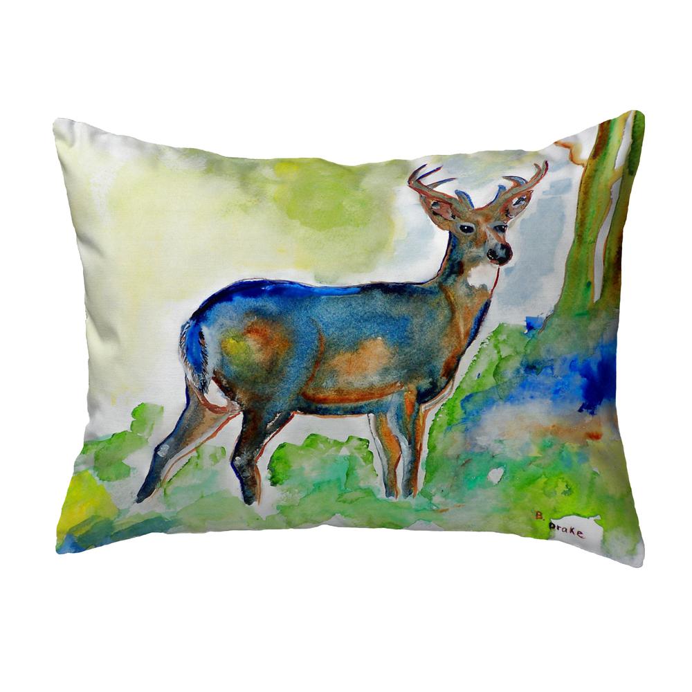 Betsy's Deer No Cord Pillow 16x20