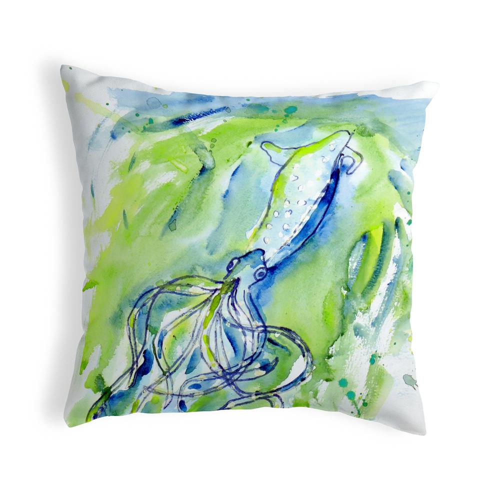 Calamari No Cord Pillow 18x18