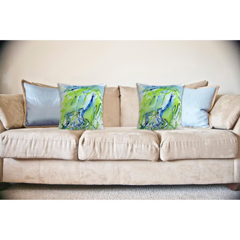 Calamari No Cord Pillow 18x18