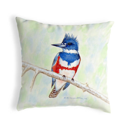 Kingfisher No Cord Pillow 18x18