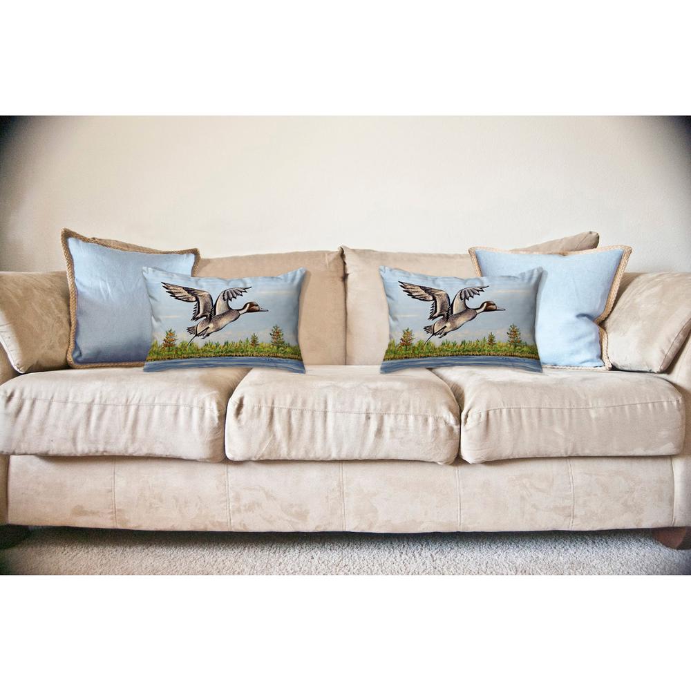 Pintail Duck No Cord Pillow 16x20