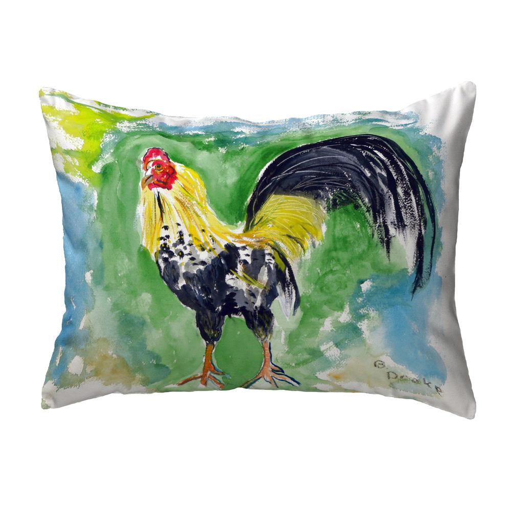 Bantam Rooster No Cord Pillow 16x20