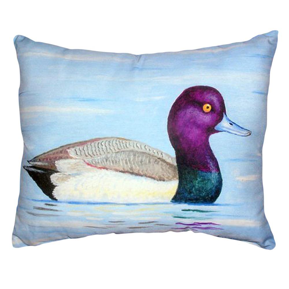 Lesser Scaup No Cord Pillow 16x20