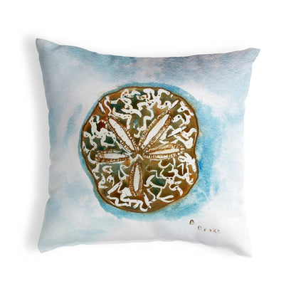 Betsy's Sand Dollar No Cord Pillow 18x18