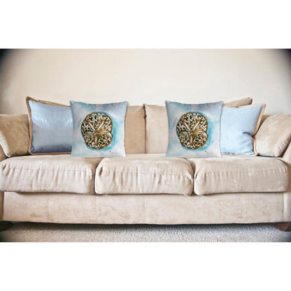 Betsy's Sand Dollar No Cord Pillow 18x18