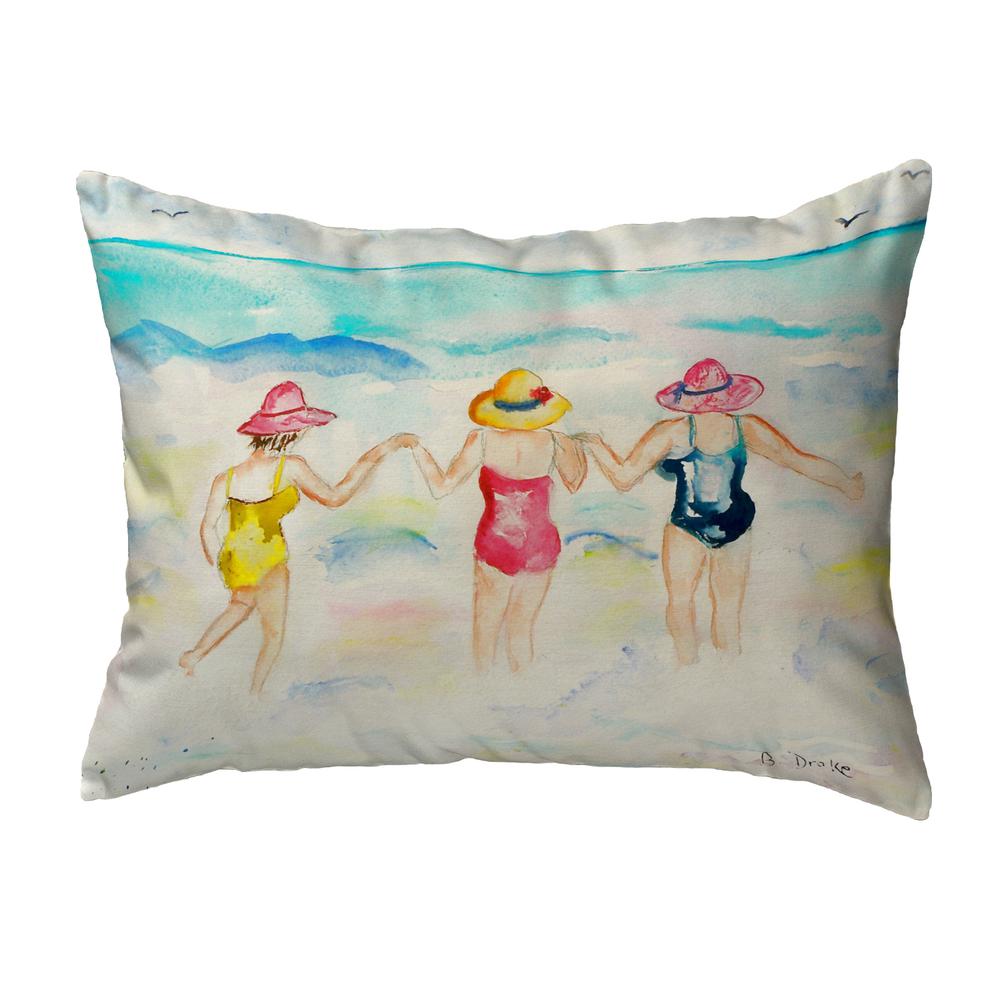 Ladies Wading No Cord Pillow 16x20