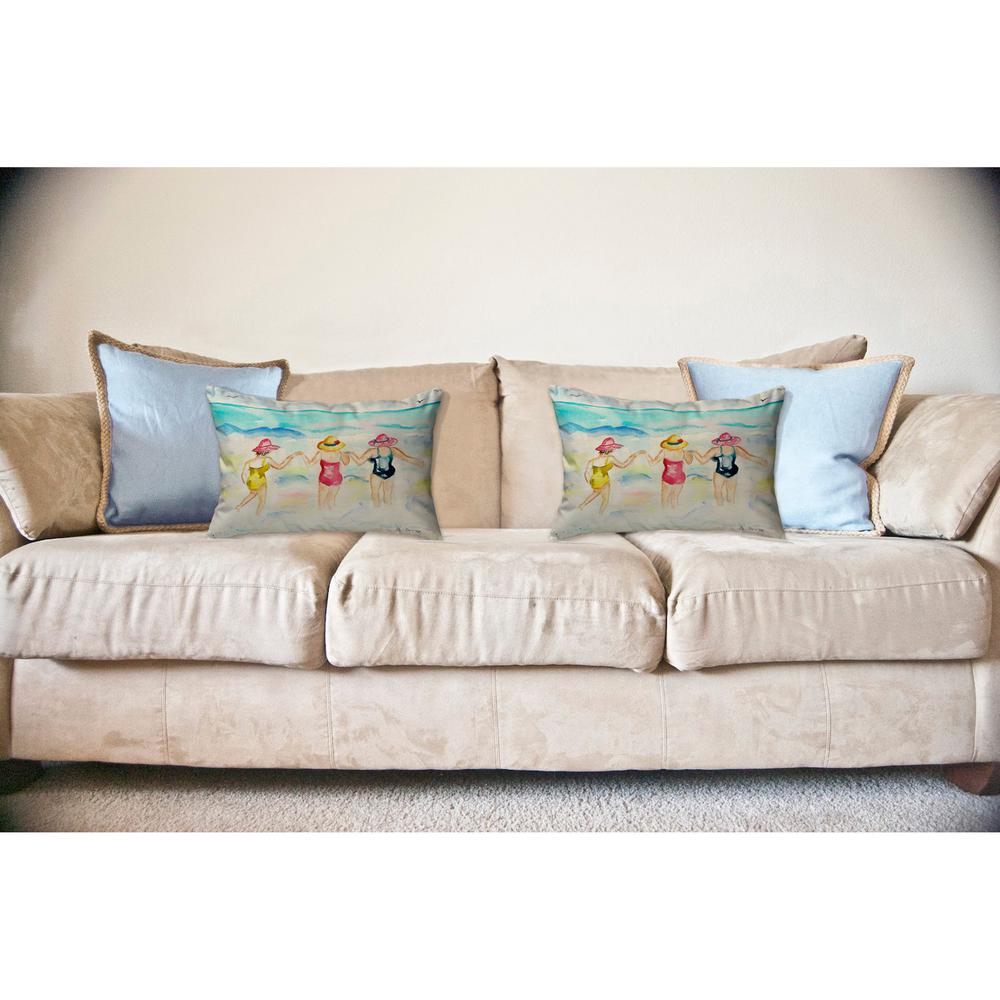 Ladies Wading No Cord Pillow 16x20
