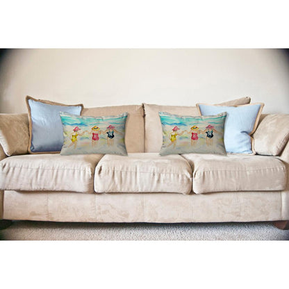 Ladies Wading No Cord Pillow 16x20