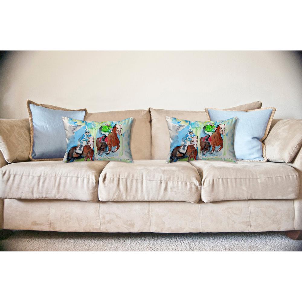 Starting Gate No Cord Pillow 16x20
