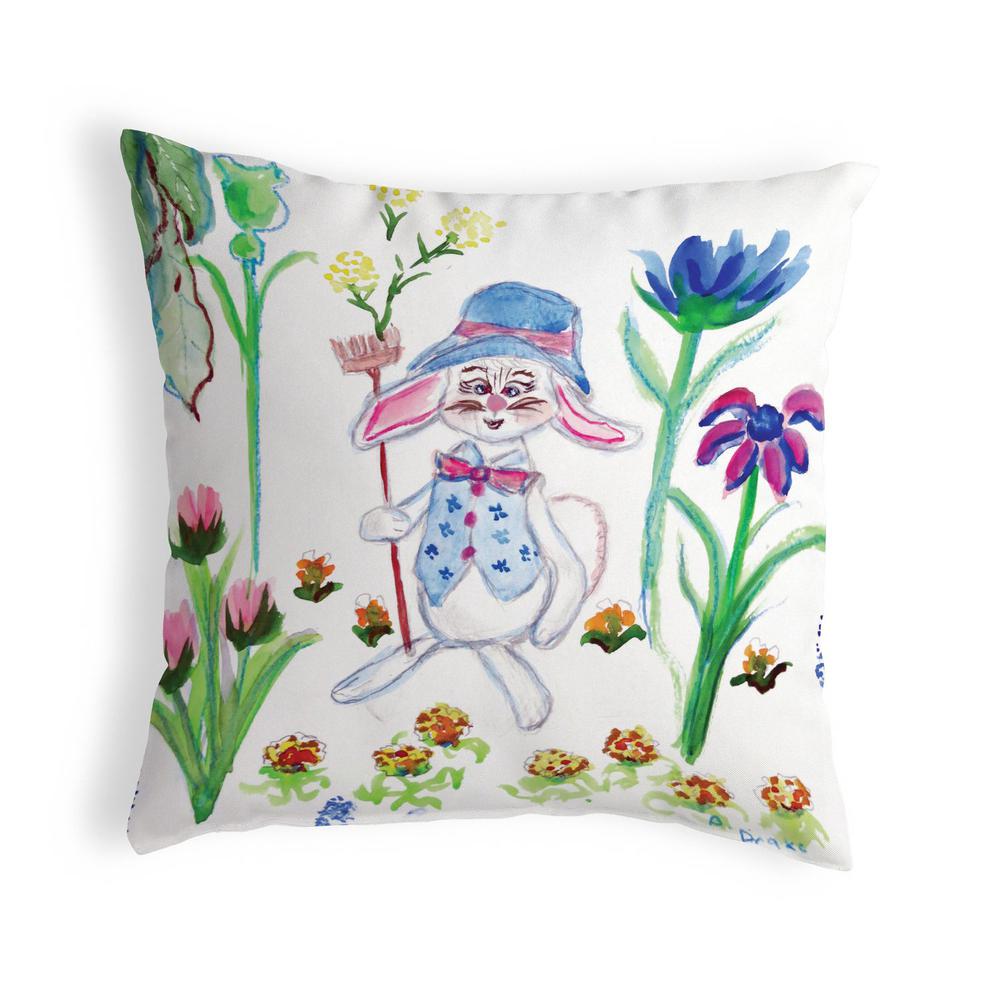 Mrs. Farmer No Cord Pillow 18x18