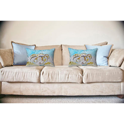 Ghost Crab No Cord Pillow 16x20