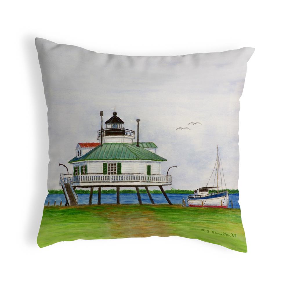 Hopper Strait Lighthouse No Cord Pillow 16x20