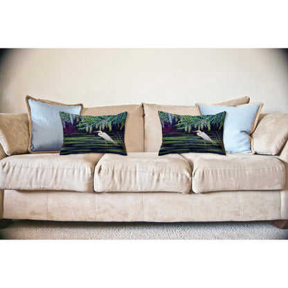 Egret Lagoon Noncorded Indoor/Outdoor Pillow 16x20