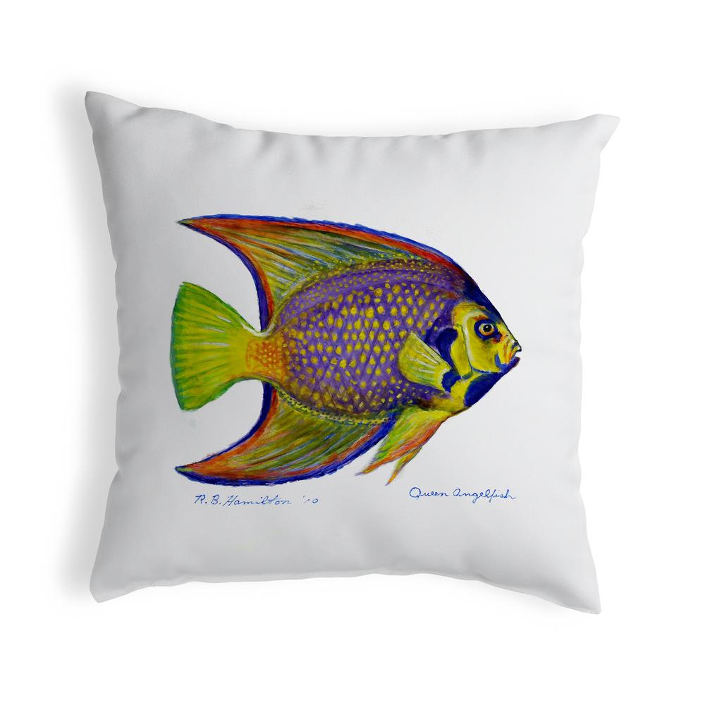 Queen Angelfish No Cord Pillow 18x18