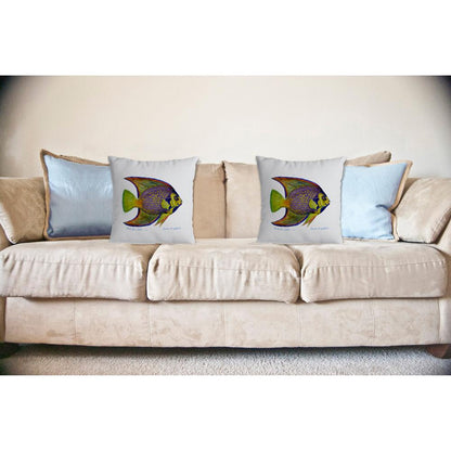 Queen Angelfish No Cord Pillow 18x18