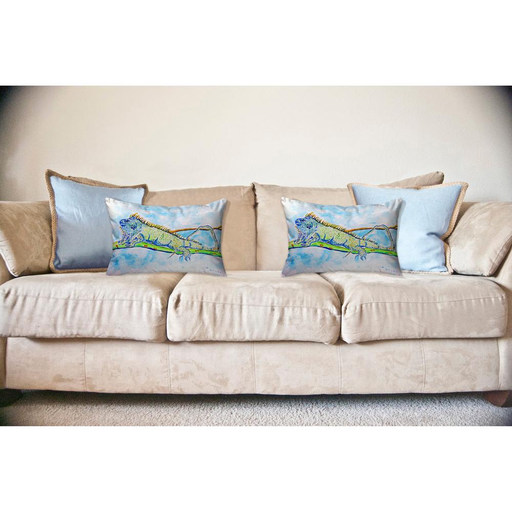 Iguana No Cord Pillow 16x20