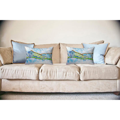 Iguana No Cord Pillow 16x20