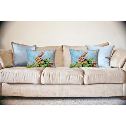 Jack Rabbit Left No Cord Pillow 16x20
